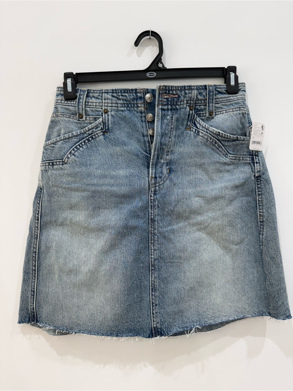 NWT We the Free Suzi Denim Midi Skirt